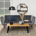 Seaford Octagonal Metal Wall Shelf in Black - image 3