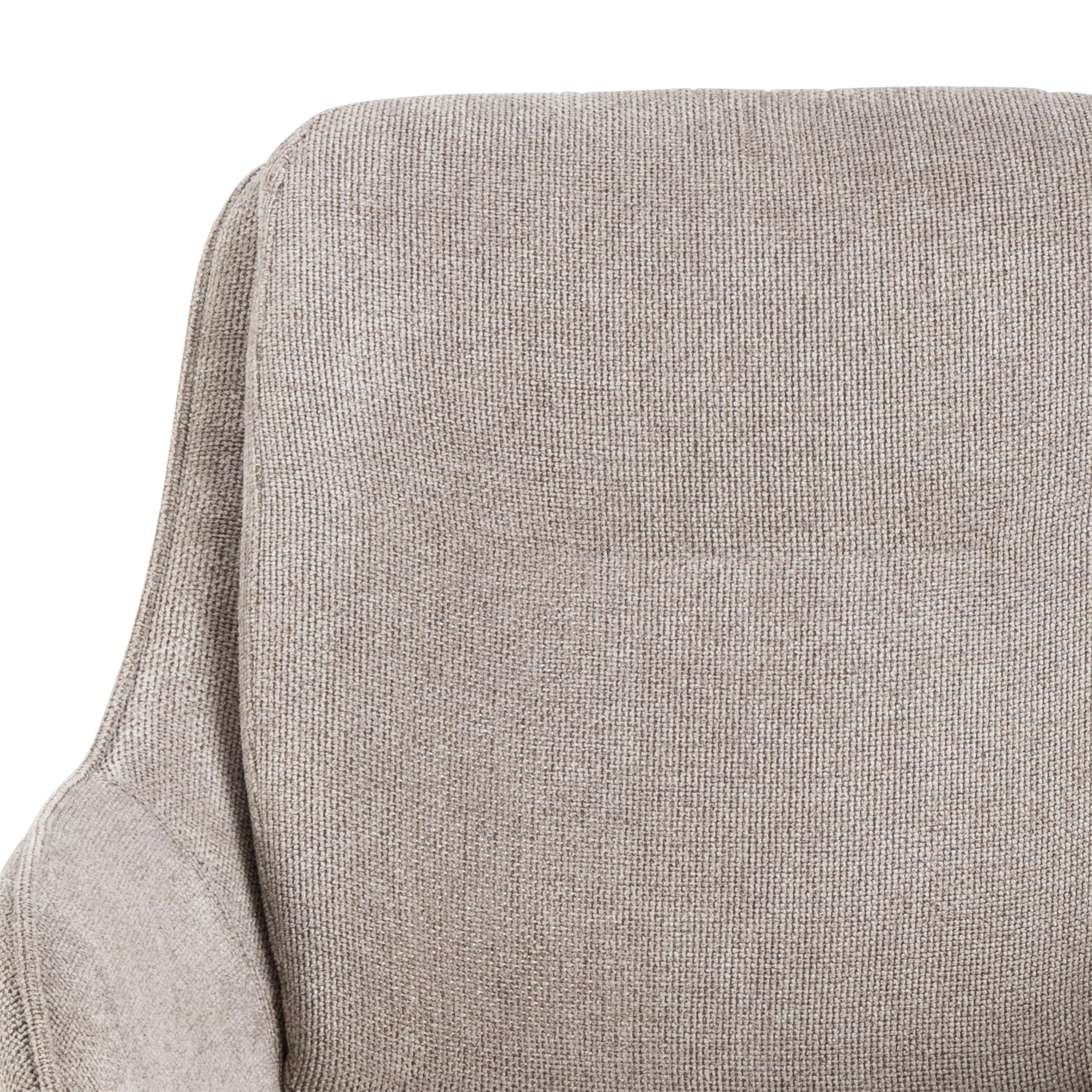 Angus Dining Table in Black 200x90cm includes 4 Carrie Swivel Dining Chairs in Sand - image 11