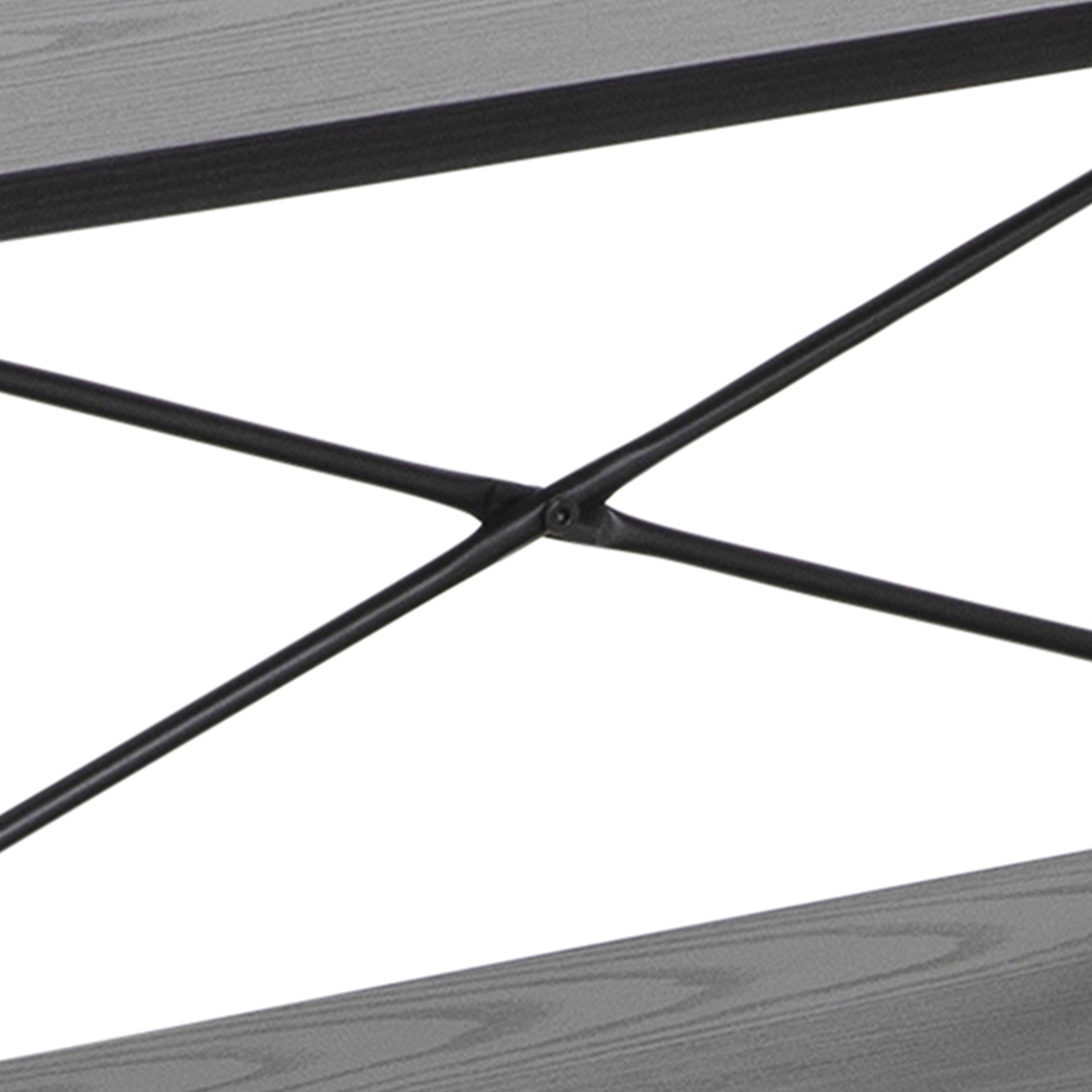 Angus Bookcase with 5 Shelves in Black - image 10