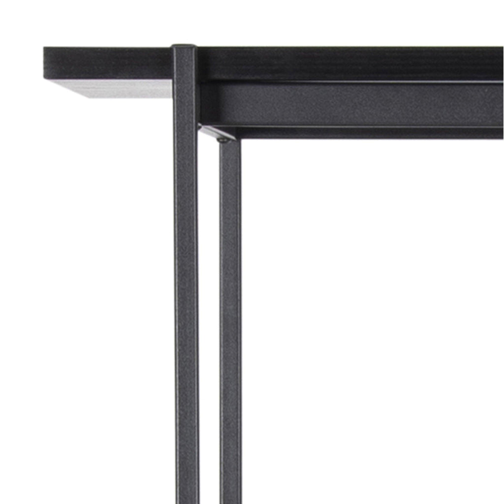 Angus Bookcase with 5 Shelves in Black - image 8