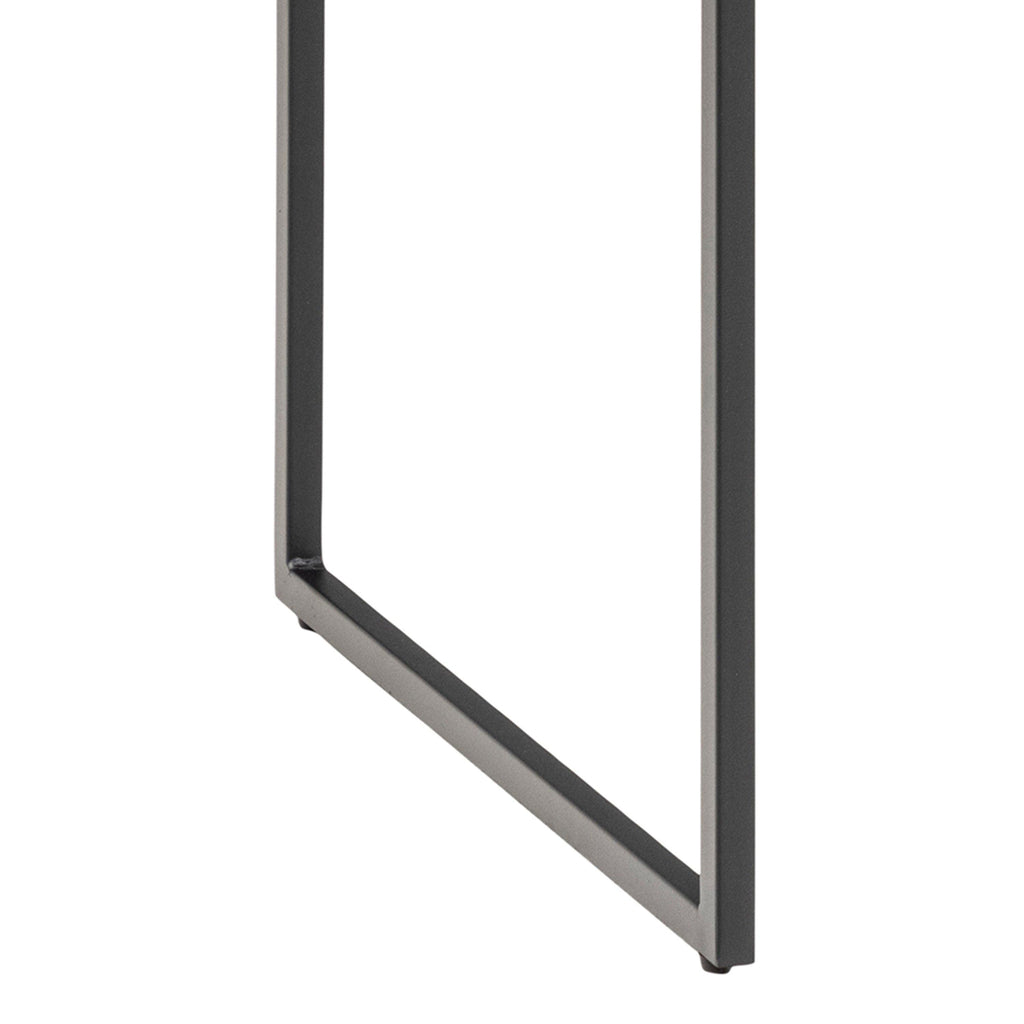 Seaford 1 Drawer Office Desk in Ash Black - image 9