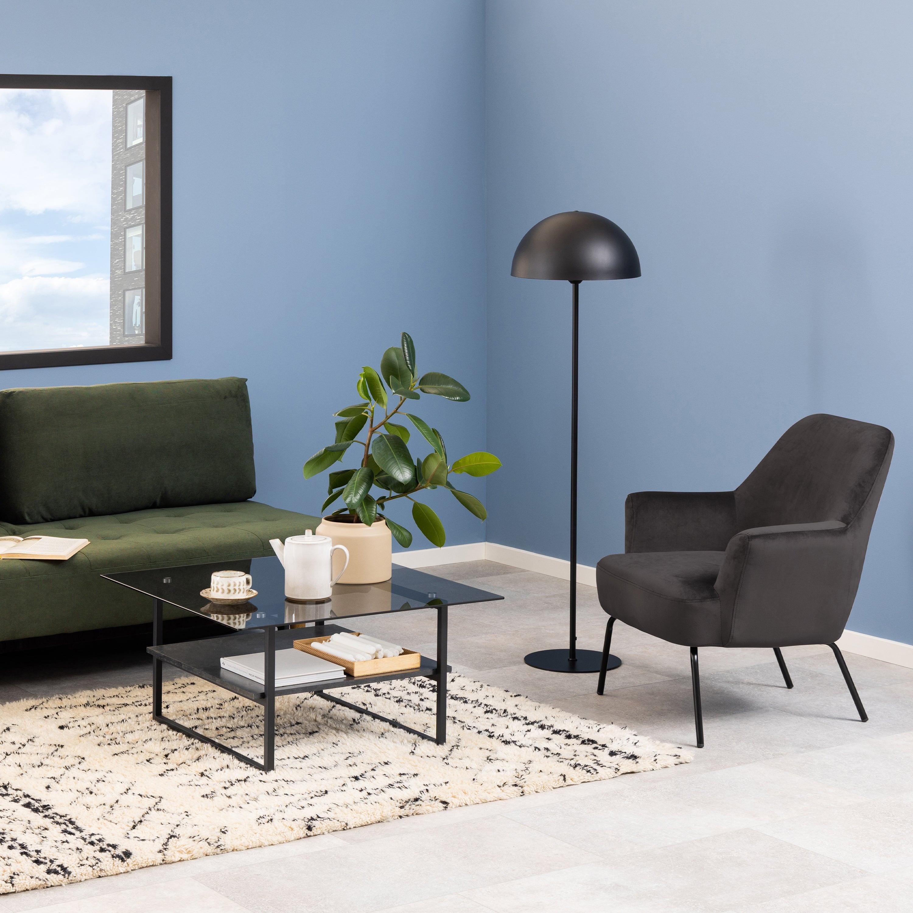 Melissa Lounge Chair in Dark Grey - image 4