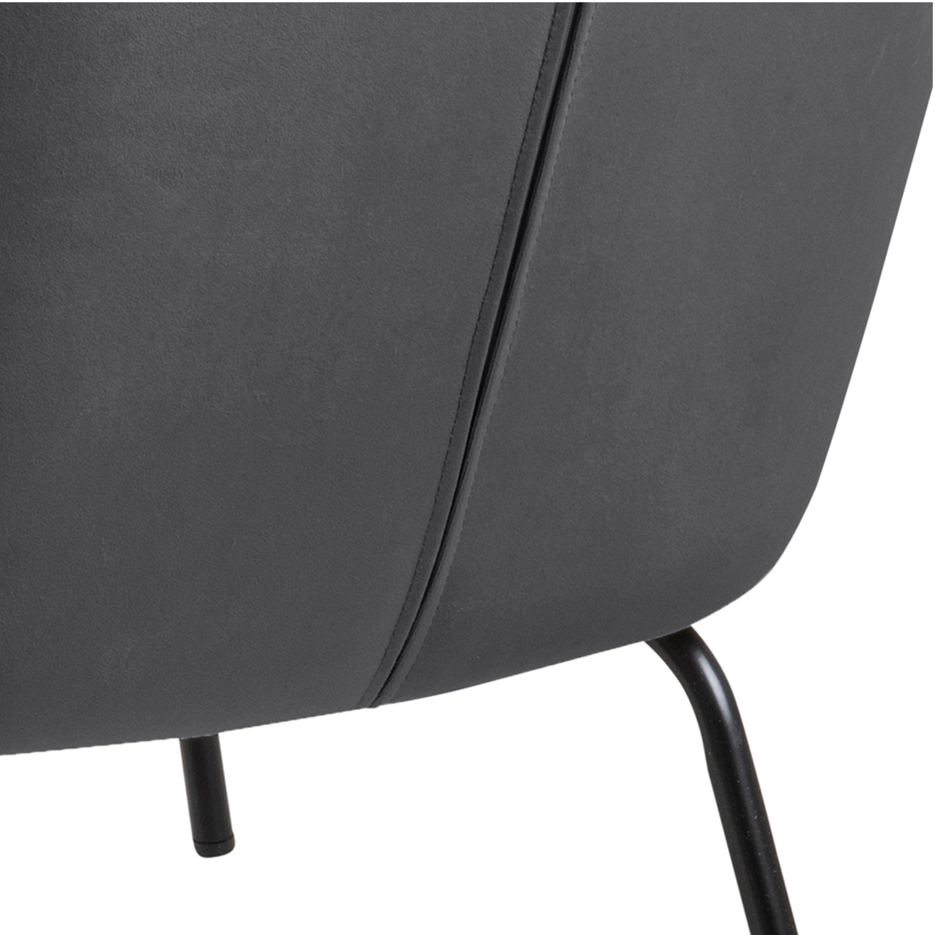 Melissa Lounge Chair in Dark Grey - image 7