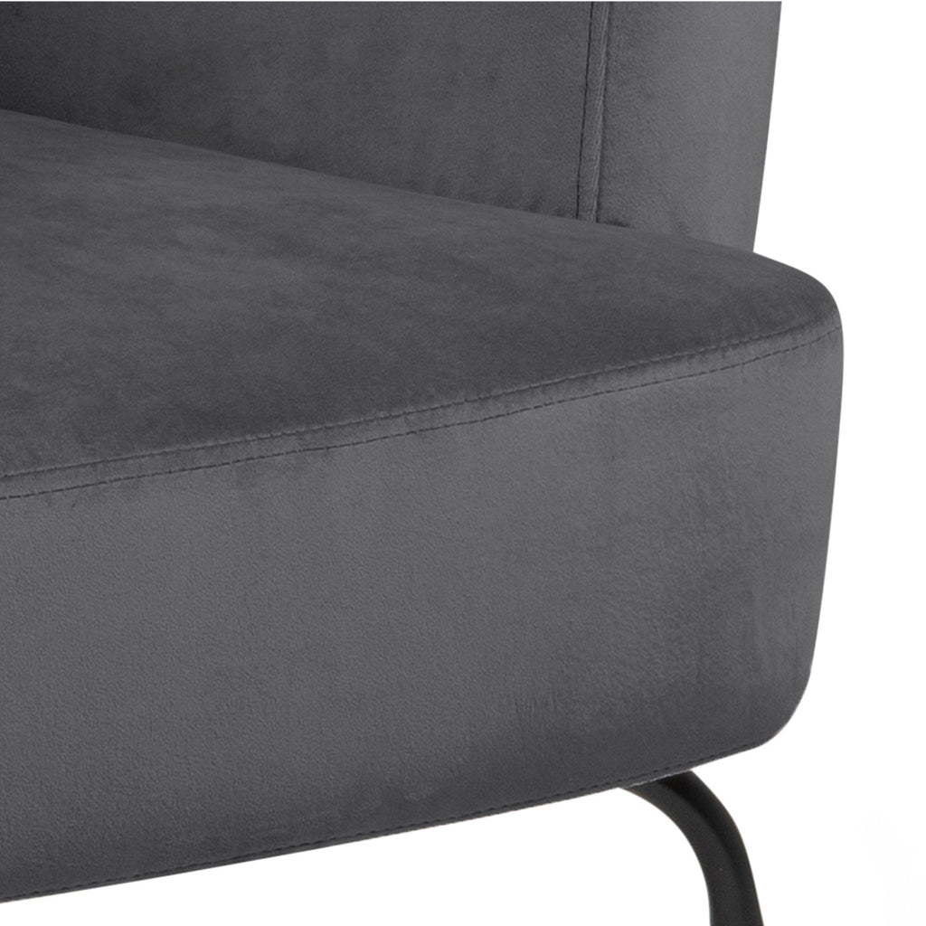 Melissa Lounge Chair in Dark Grey - image 8