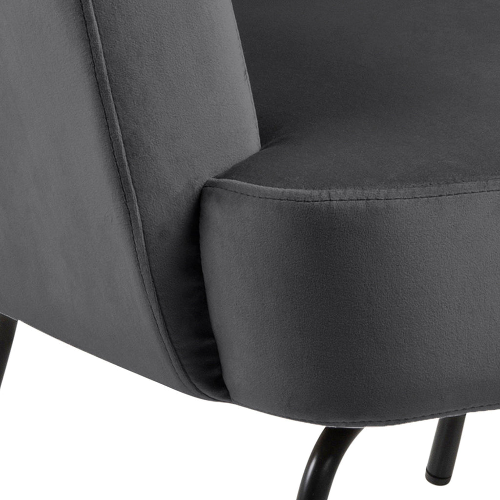Melissa Lounge Chair in Dark Grey - image 9