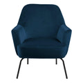 Melissa Lounge Chair in Navy Blue - image 2