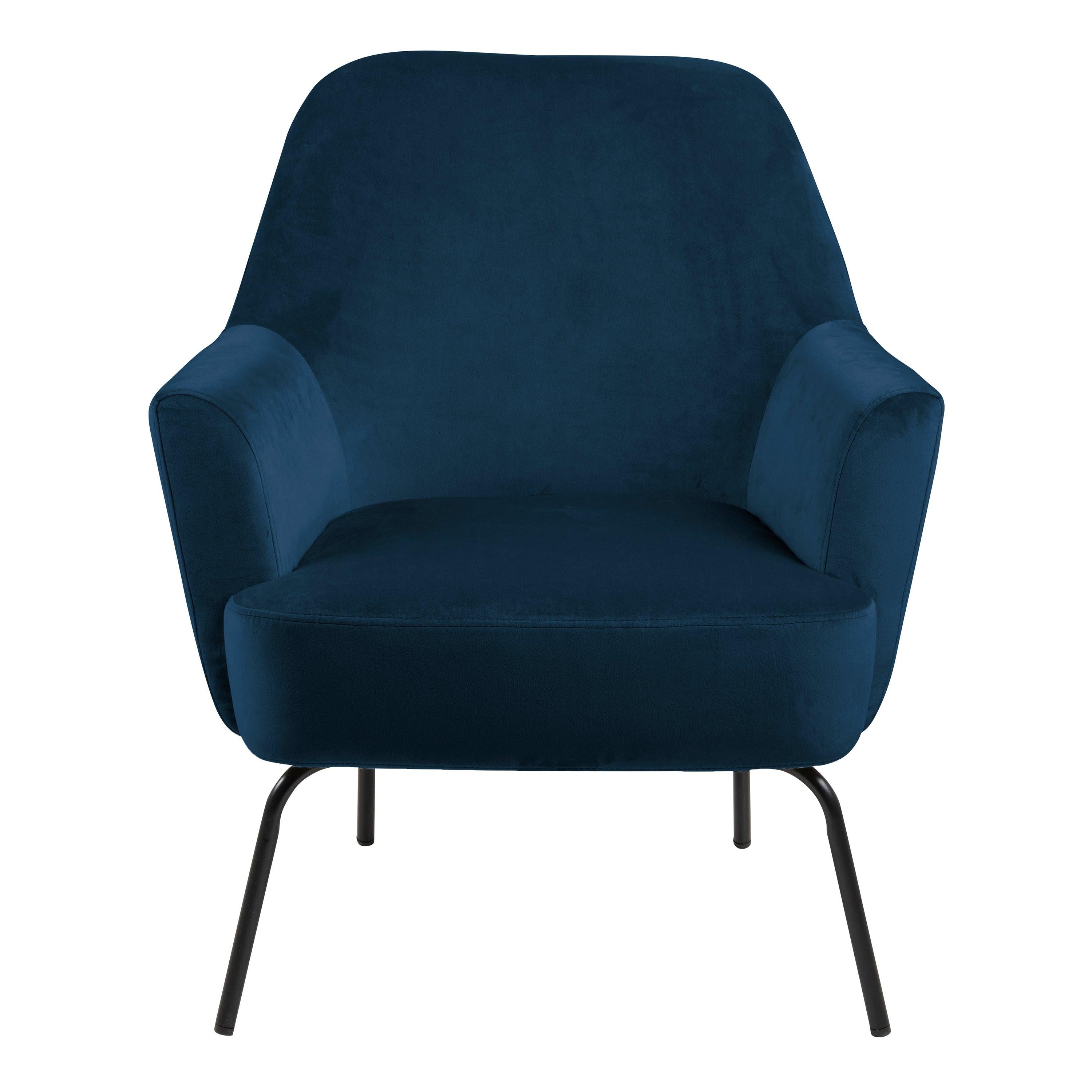 Melissa Lounge Chair in Navy Blue - image 2