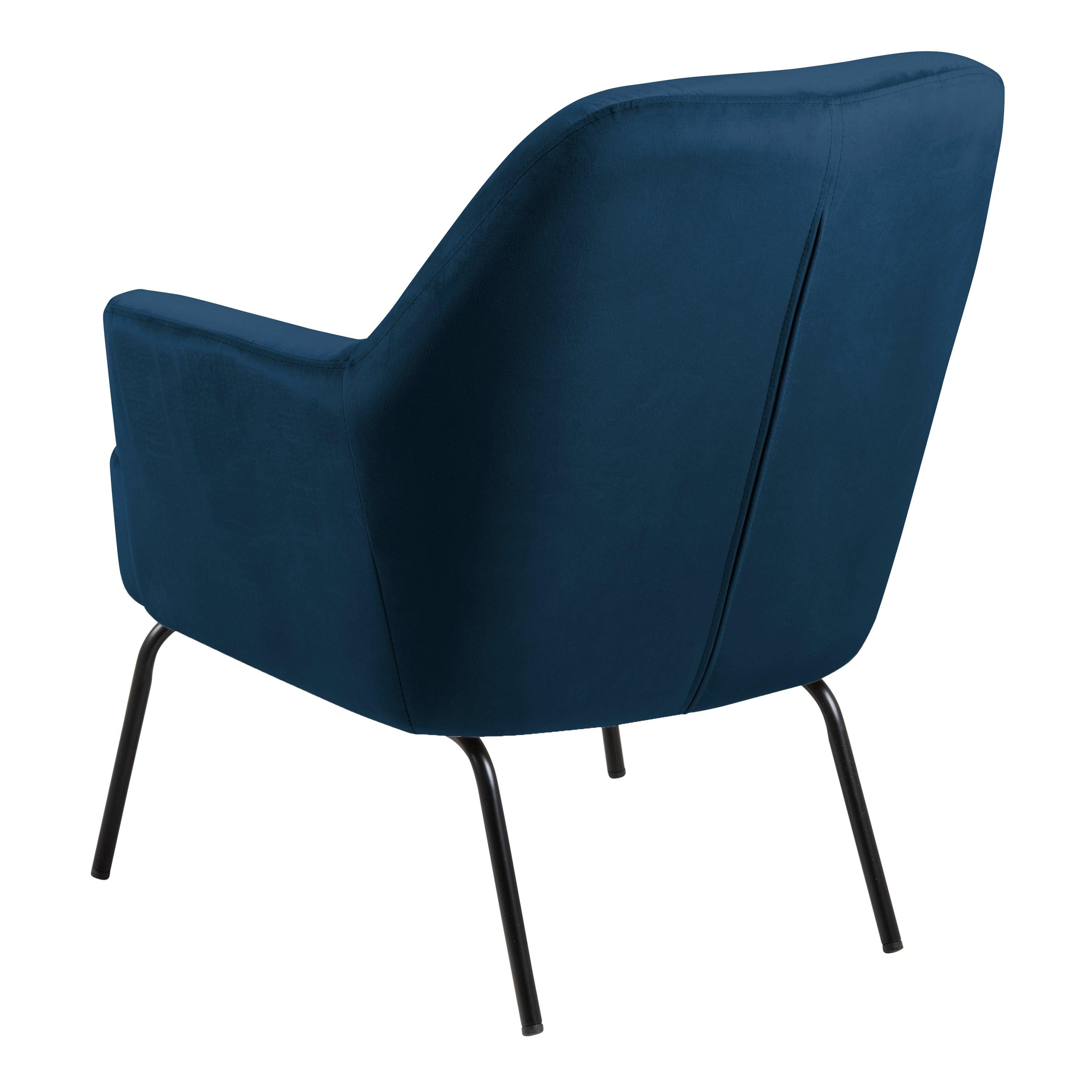 Melissa Lounge Chair in Navy Blue - image 3