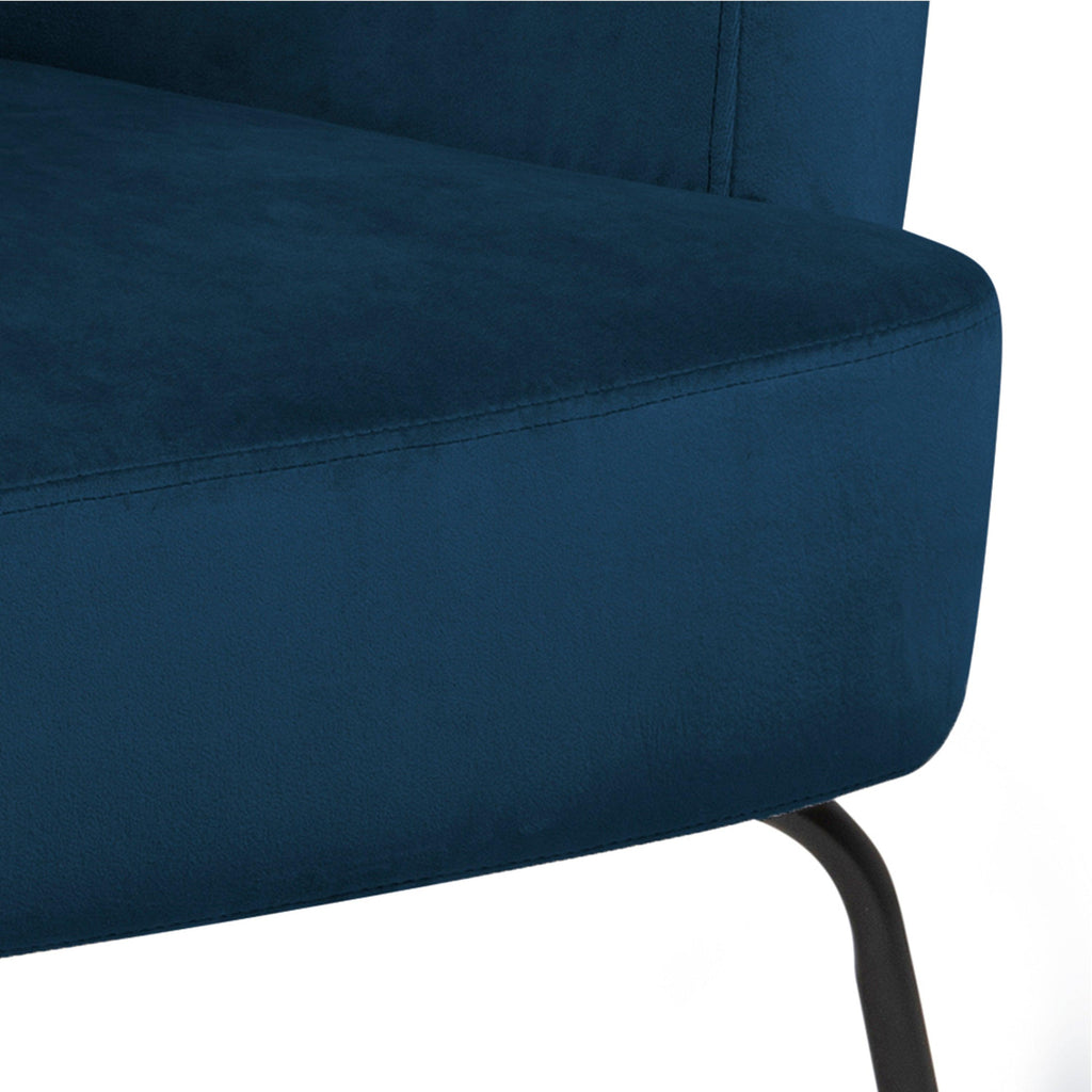 Melissa Lounge Chair in Navy Blue - image 7
