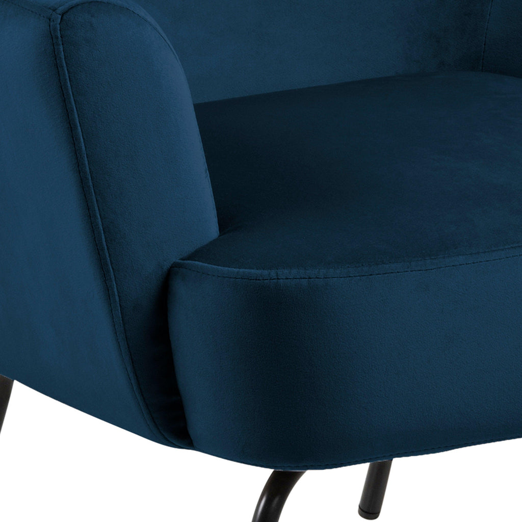 Melissa Lounge Chair in Navy Blue - image 8