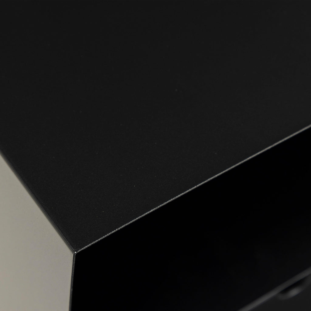 Joliet 1 Drawer Wallmounted Bedside Table in Matt Black - image 10