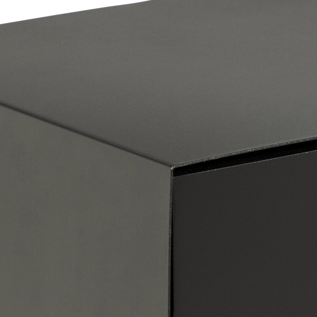 Joliet 1 Drawer Wallmounted Bedside Table in Matt Black - image 11