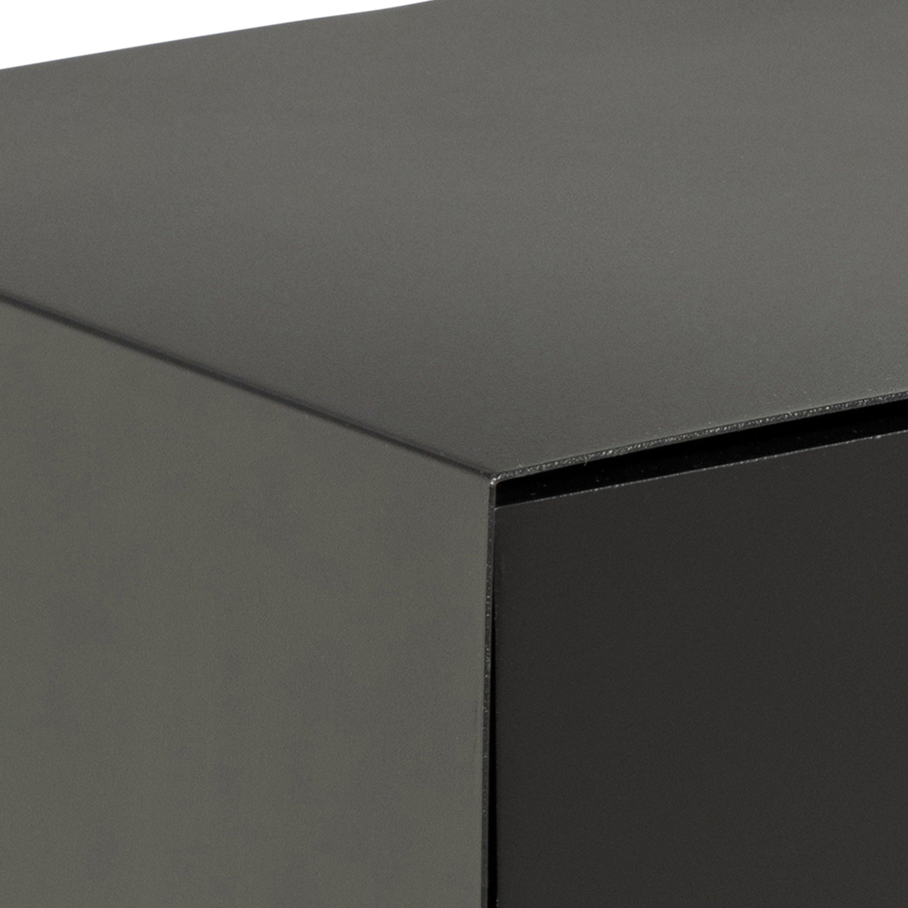 Joliet 1 Drawer Wallmounted Bedside Table in Matt Black - image 11