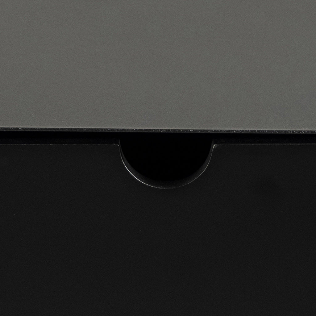 Joliet 1 Drawer Wallmounted Bedside Table in Matt Black - image 12