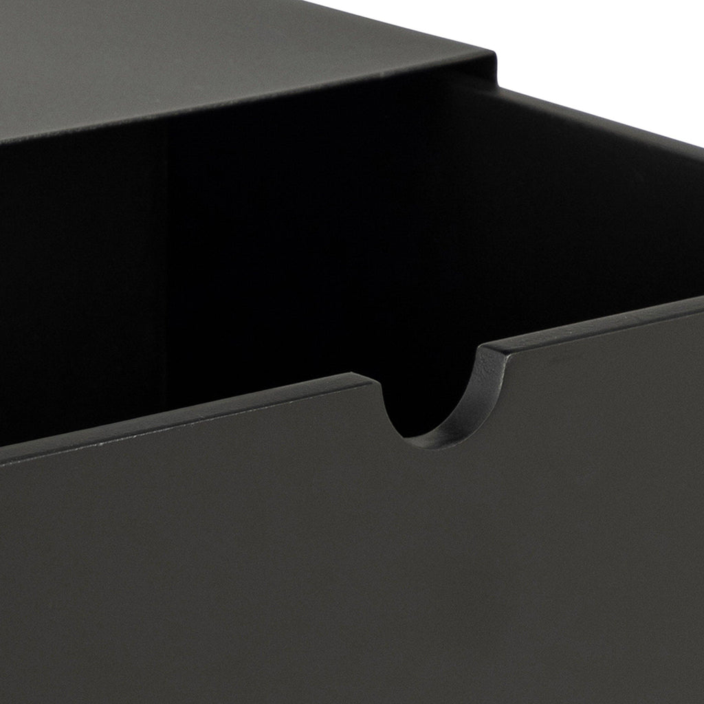 Joliet 1 Drawer Wallmounted Bedside Table in Matt Black - image 13