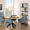 Newcastle Tall Bookcase with 5 Shelves in Matt Black - image 4