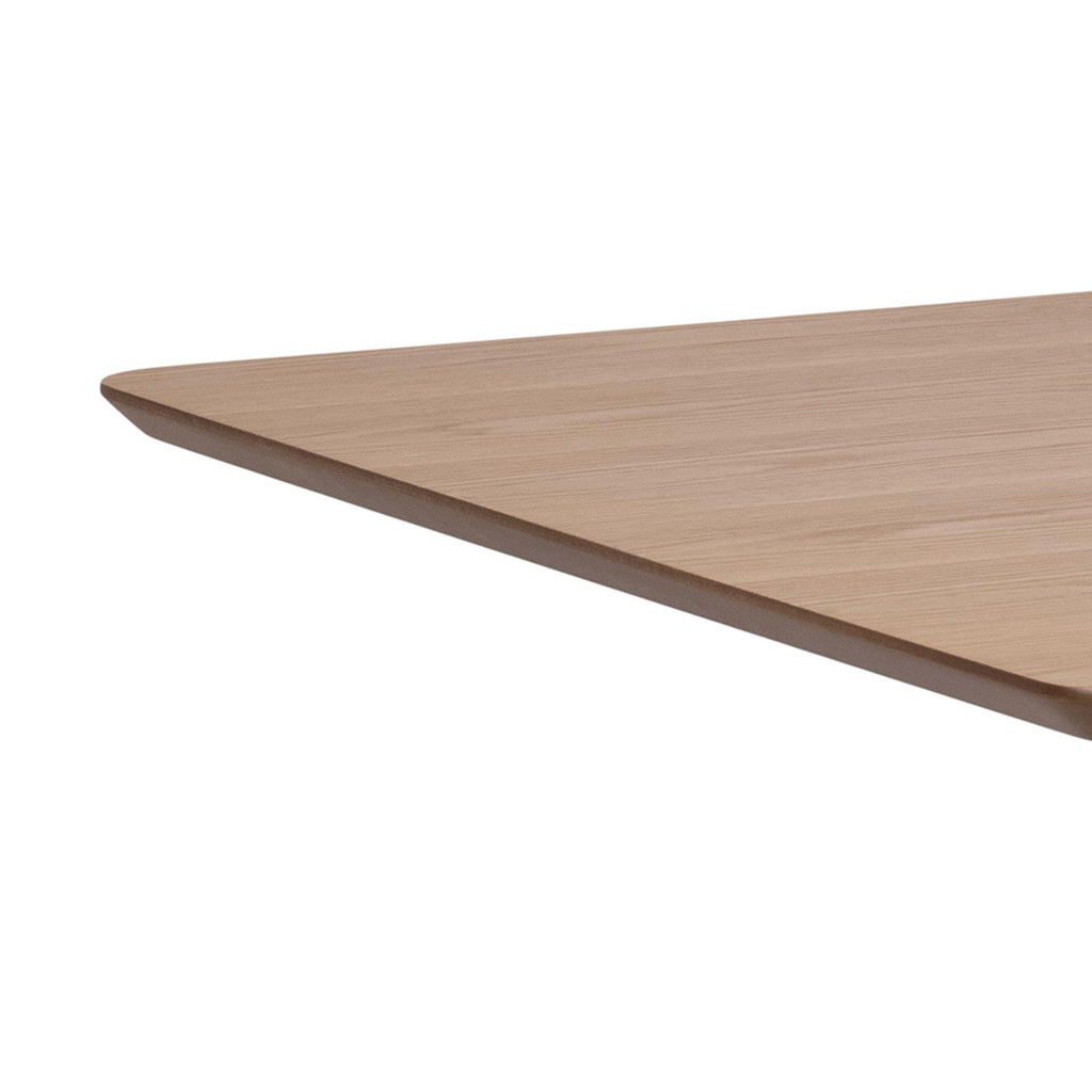 Roxby Extending Dining Table 120x80cm in Oak & Black - image 8