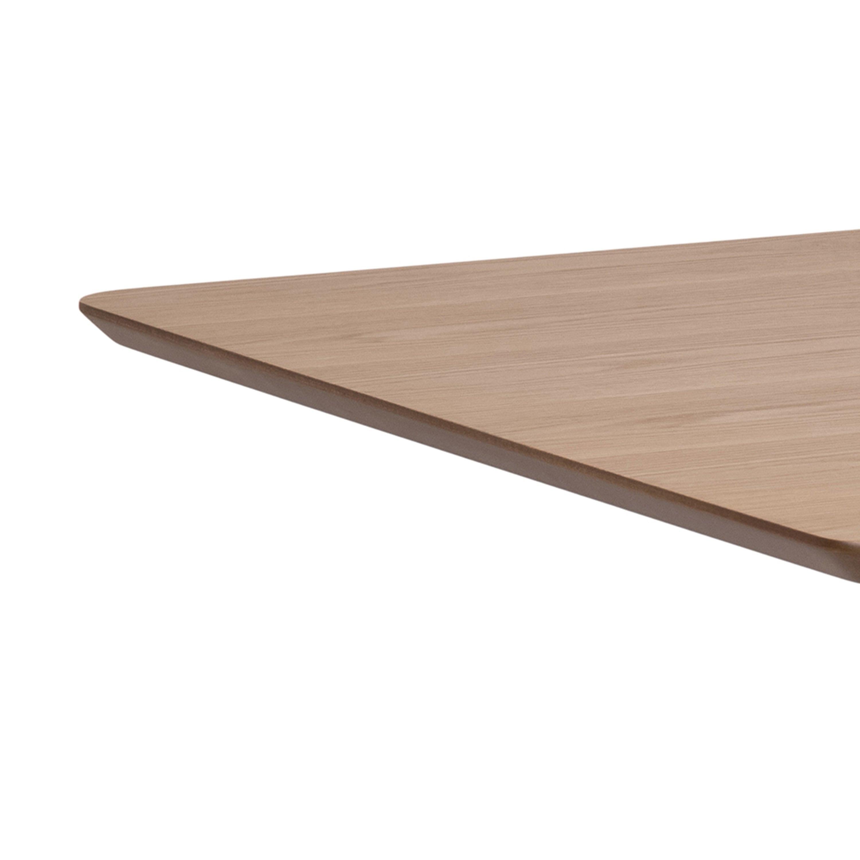 Roxby Extending Dining Table 120x80cm in Oak & Black - image 8