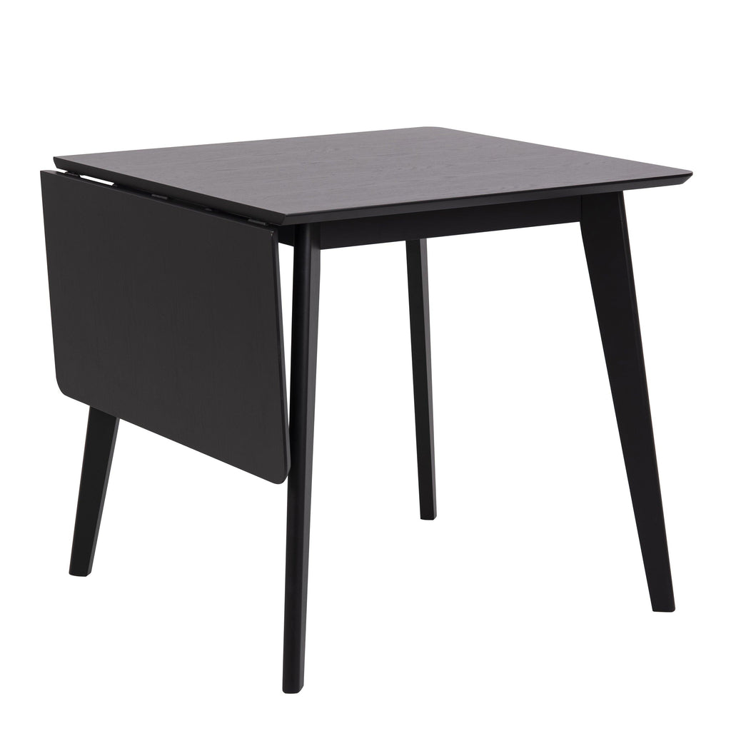 Roxby Extending Dining Table 120x80cm in Black