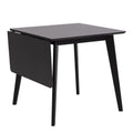 Roxby Extending Dining Table 120x80cm in Black