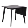 Roxby Extending Dining Table 120x80cm in Black - image 3