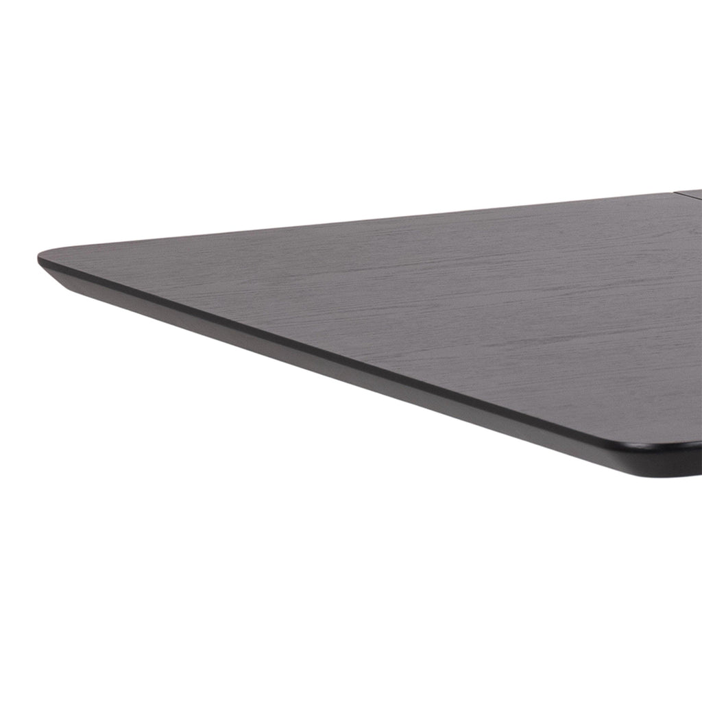 Roxby Extending Dining Table 120x80cm in Black - image 8