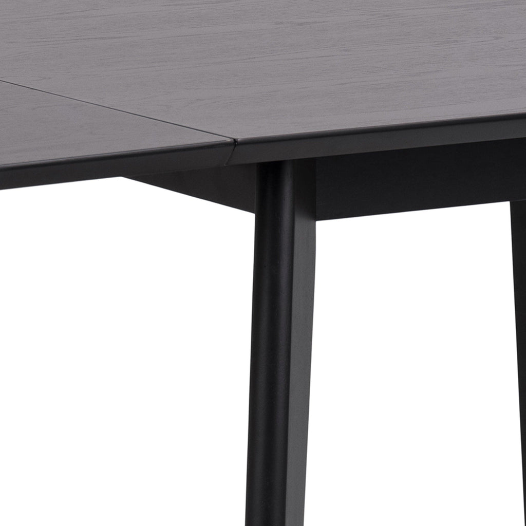Roxby Extending Dining Table 120x80cm in Black - image 9