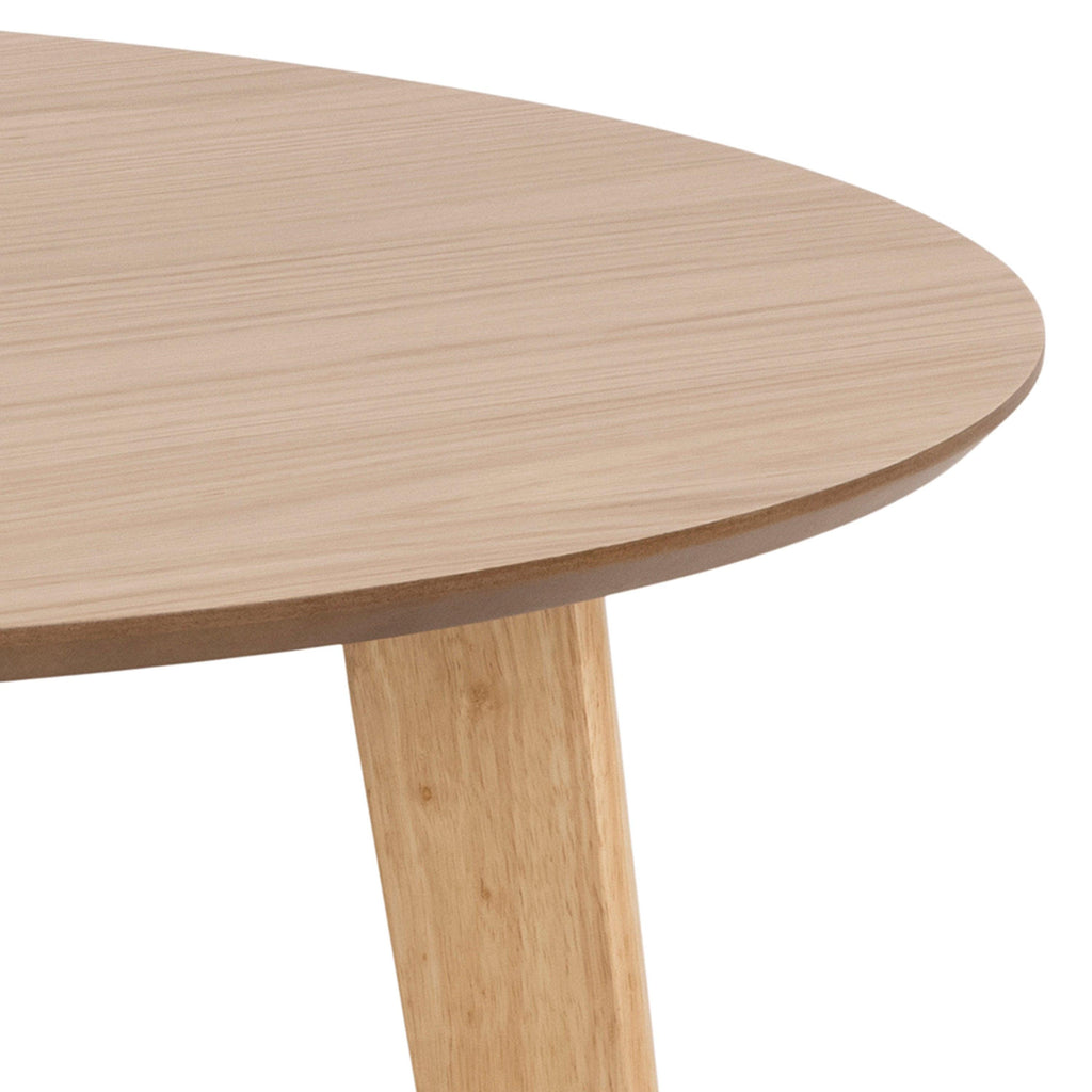 Roxby Round Dining Table in Oak 105cm - image 5