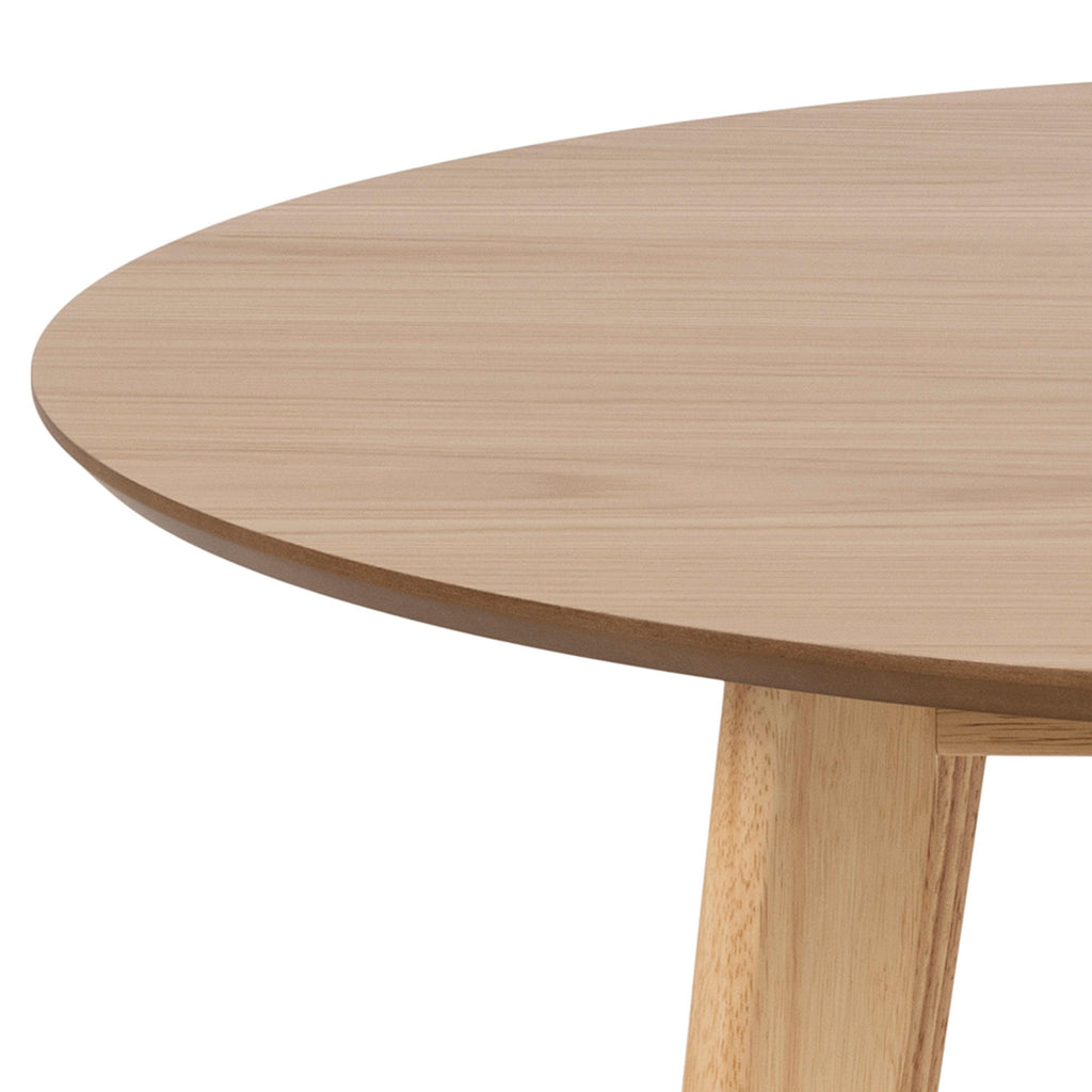 Roxby Round Dining Table in Oak 105cm - image 6