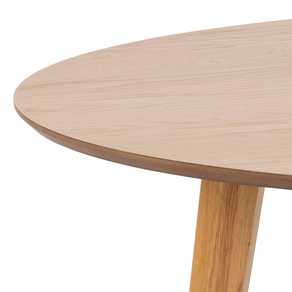 Roxby Round Dining Table in Oak 140cm - image 5