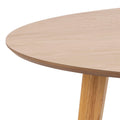Roxby Round Dining Table in Oak 140cm - image 5