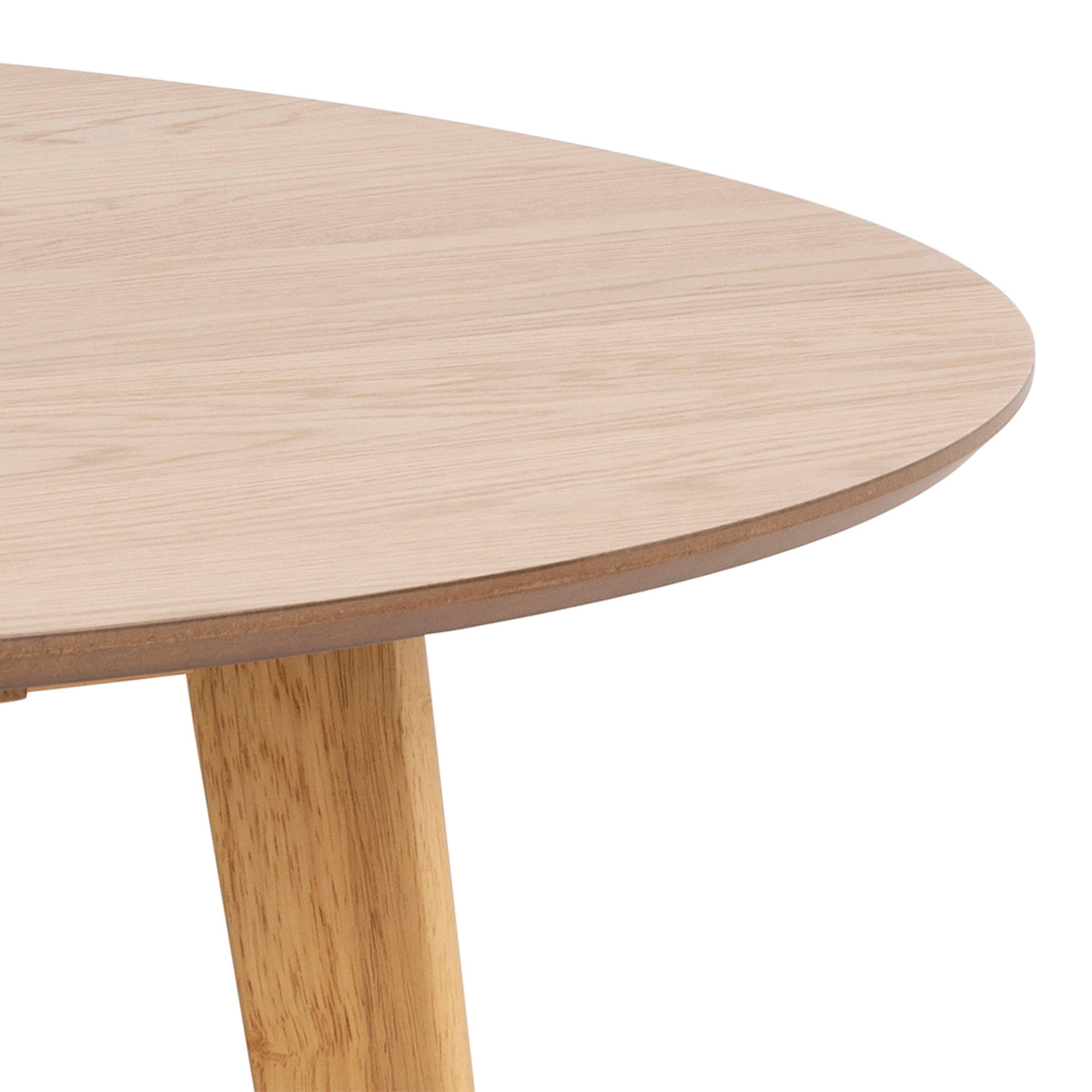 Roxby Round Dining Table in Oak 140cm - image 6
