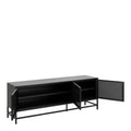 Newcastle 3 Door Sideboard in Matt Black - image 4