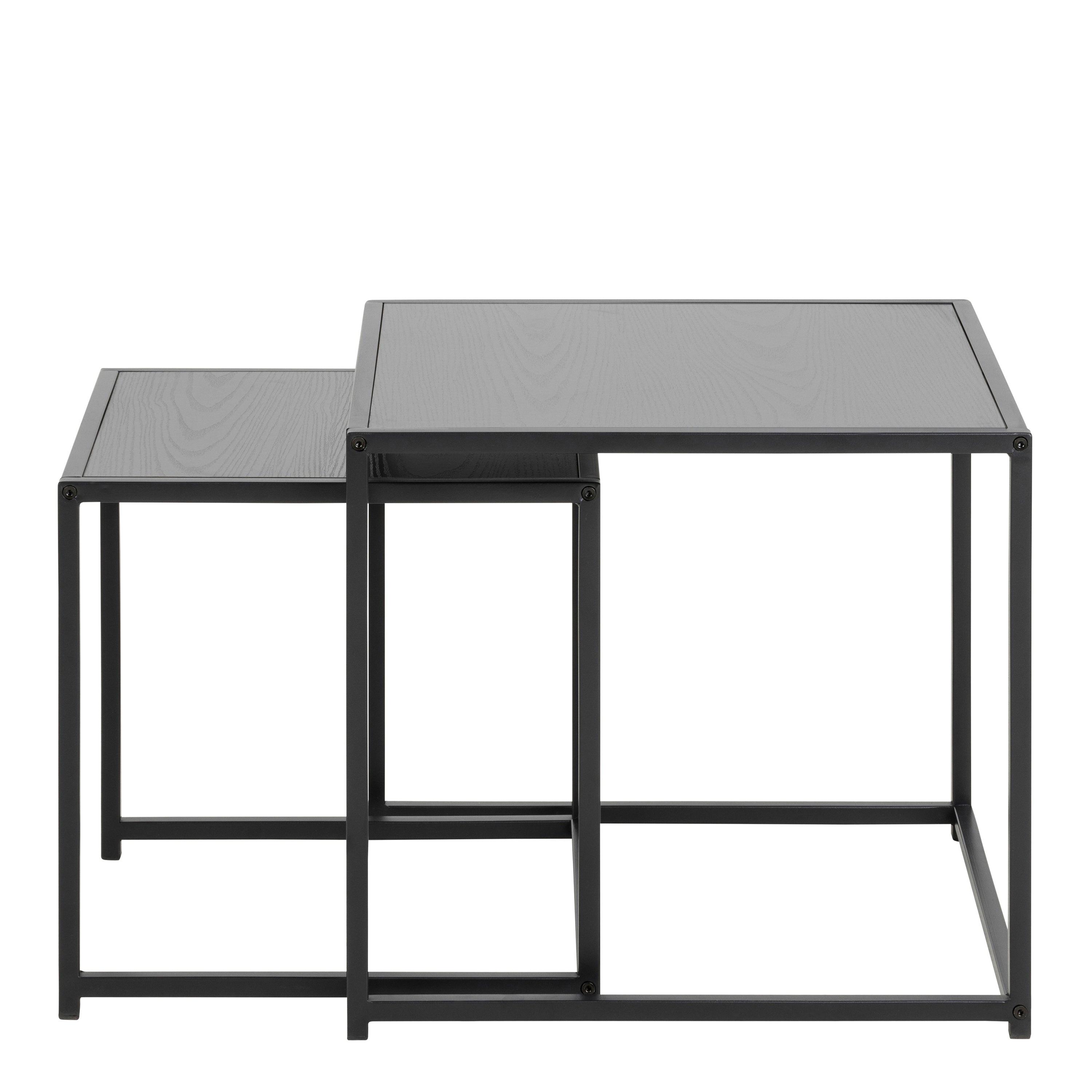 Seaford Nest of Tables in Ash Black - image 2