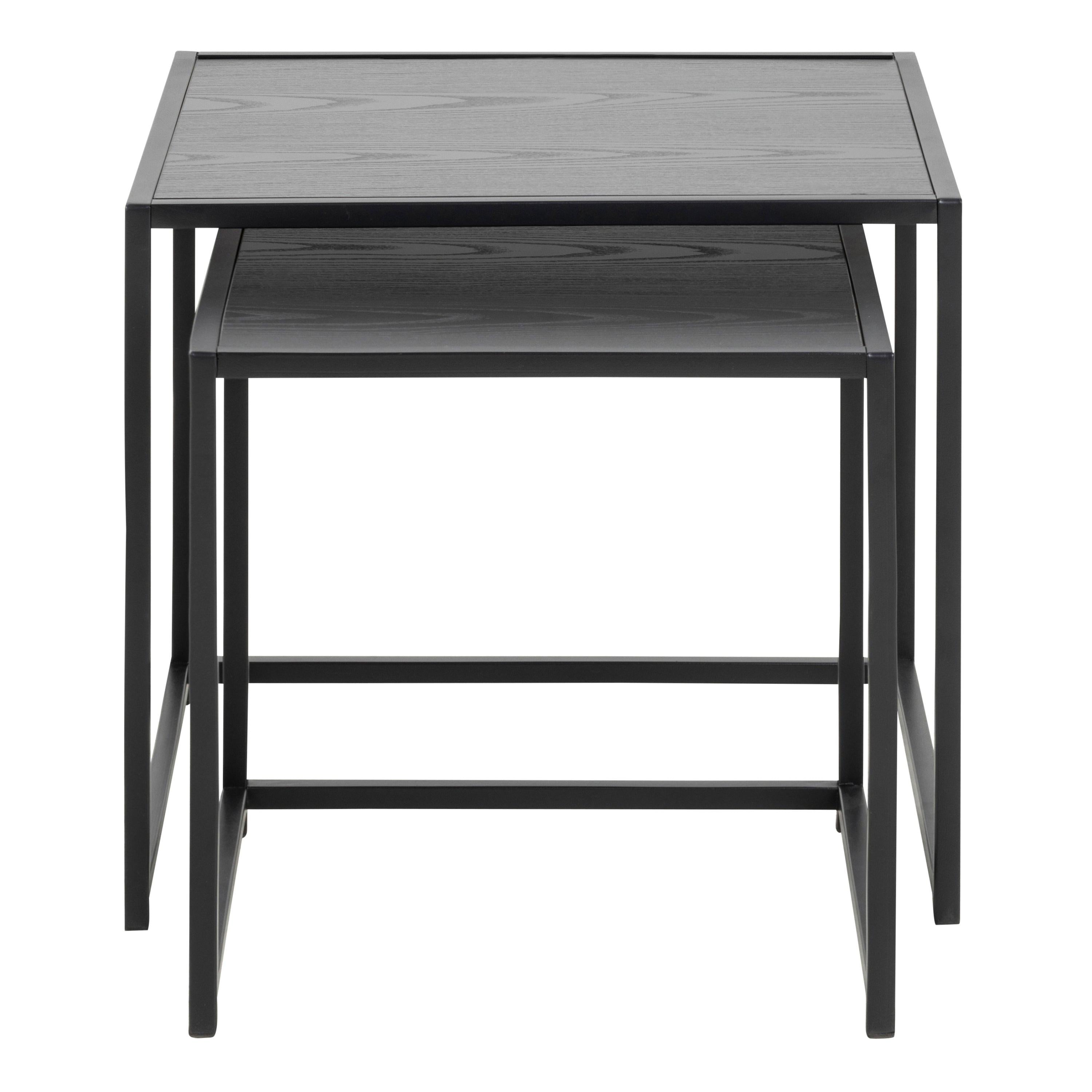 Seaford Nest of Tables in Ash Black - image 3
