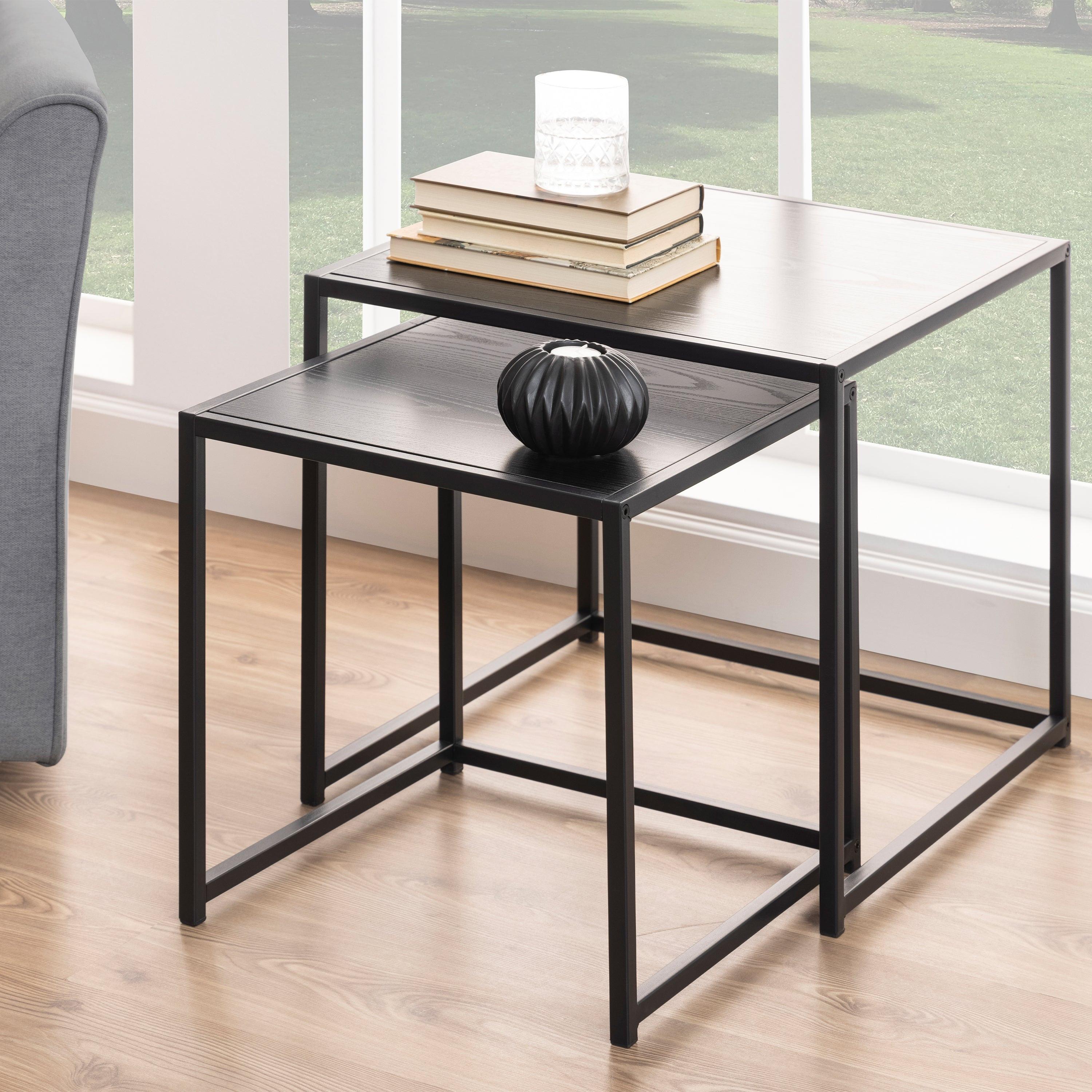Seaford Nest of Tables in Ash Black - image 4