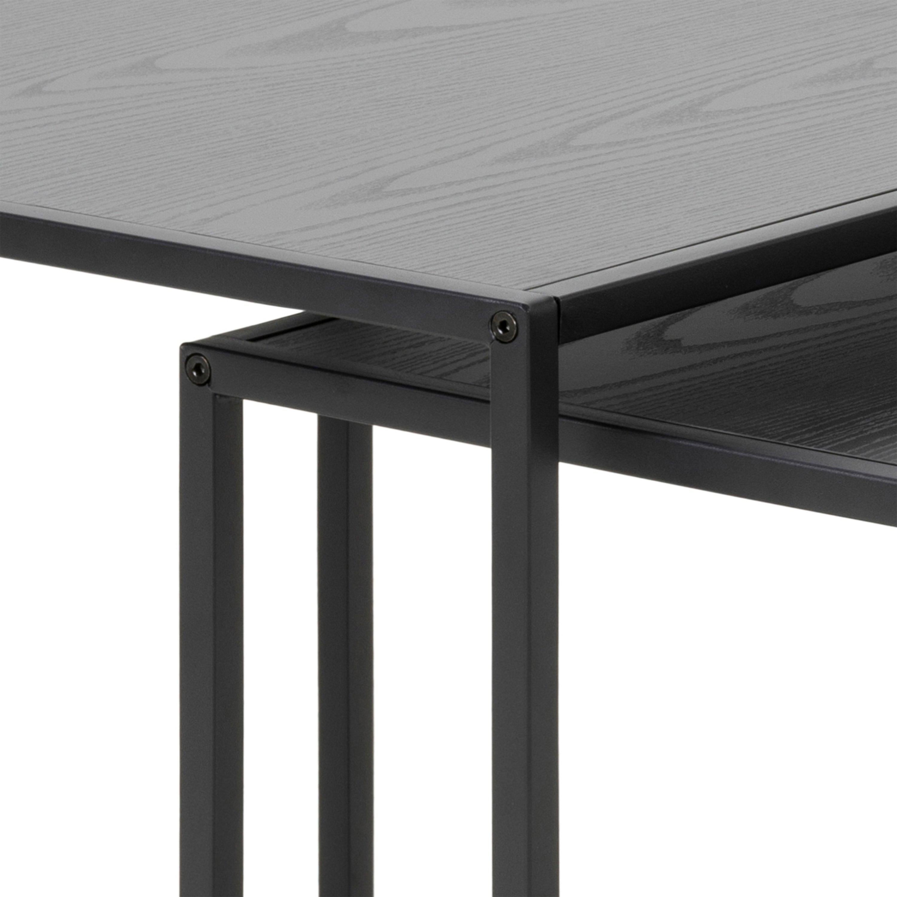 Seaford Nest of Tables in Ash Black - image 6