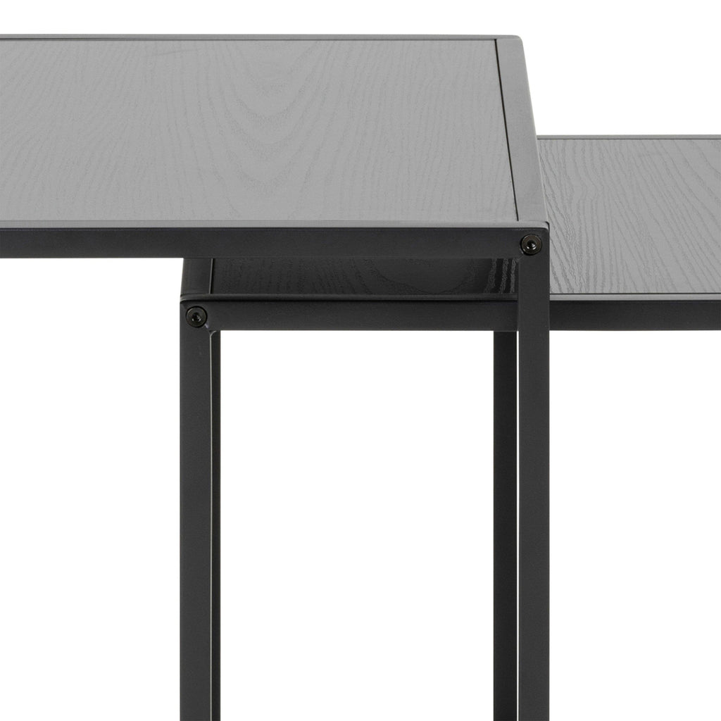 Seaford Nest of Tables in Ash Black - image 7