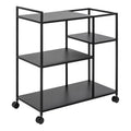 Newcastle Serving Trolley in Matt Black