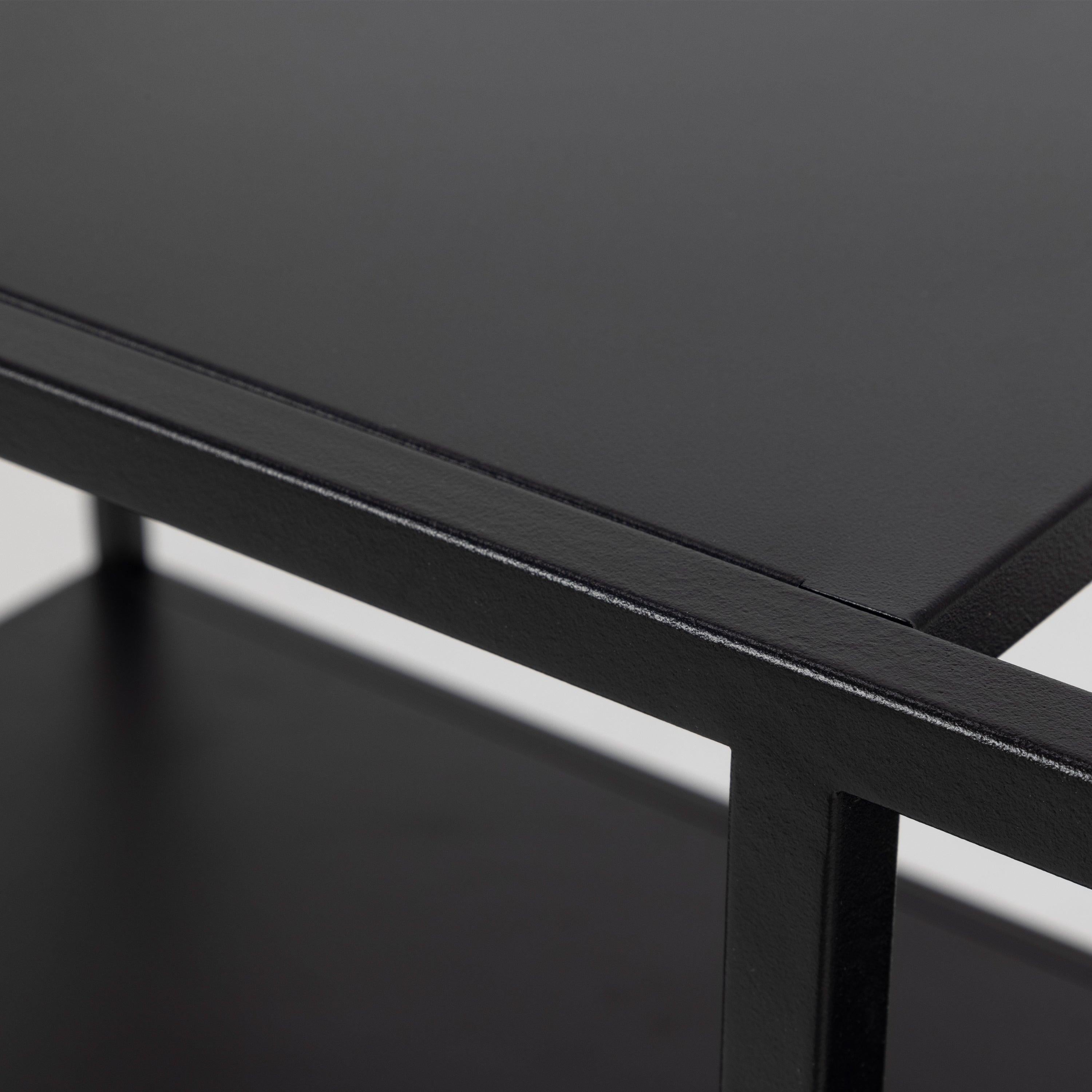 Newcastle Serving Trolley in Matt Black - image 10
