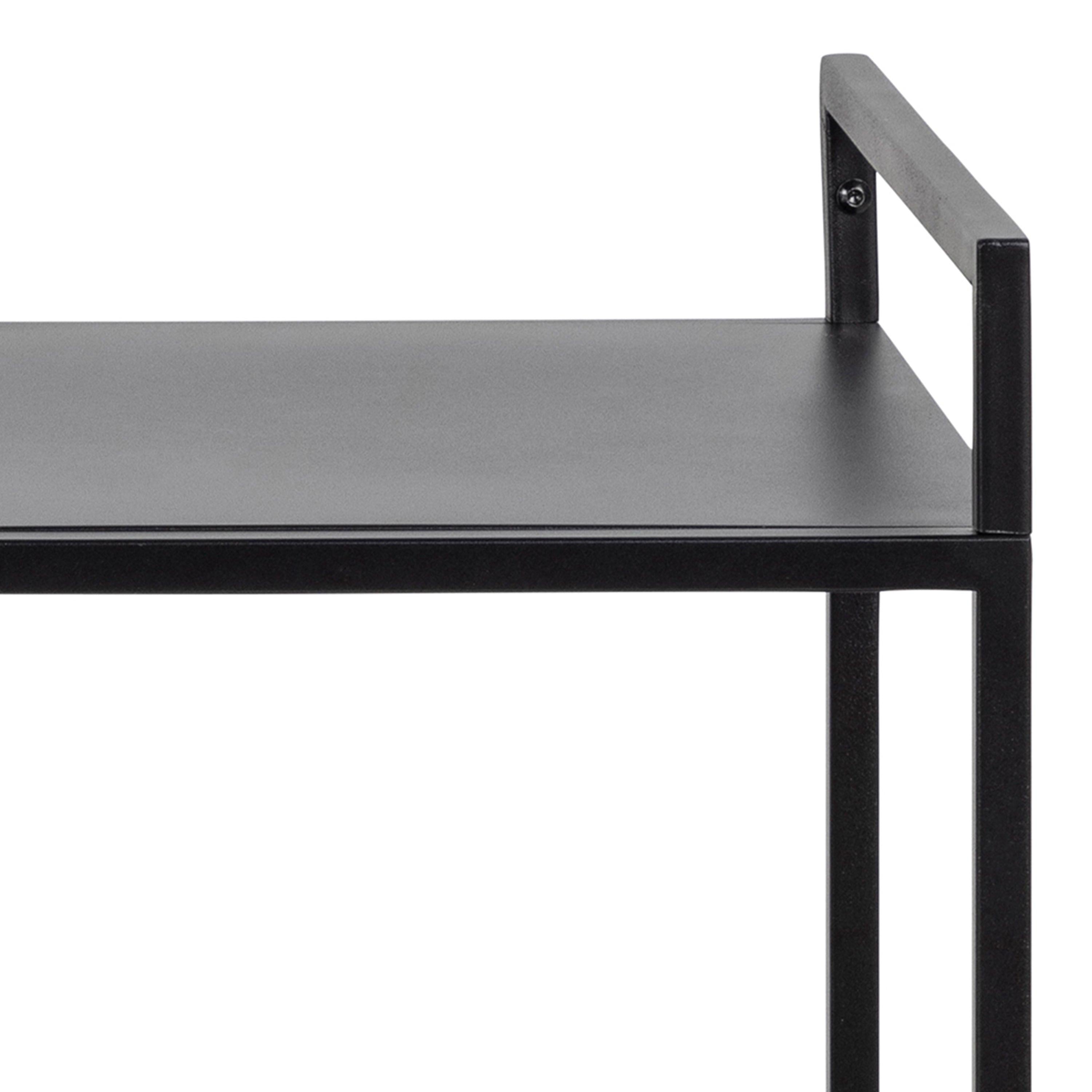 Newcastle Serving Trolley in Matt Black - image 9