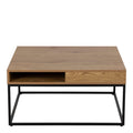 Willford Coffee Table in Oak & Black - image 2