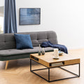 Willford Coffee Table in Oak & Black - image 3