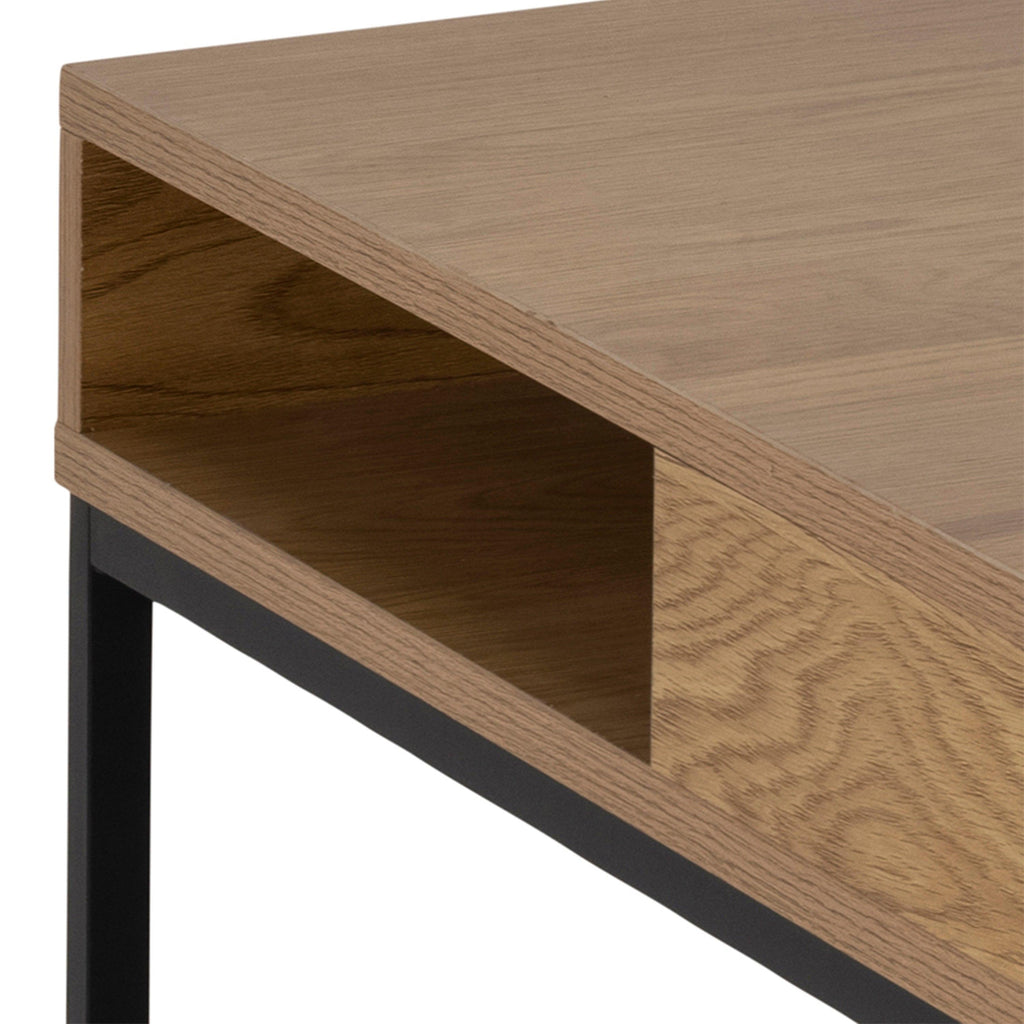 Willford Coffee Table in Oak & Black - image 6