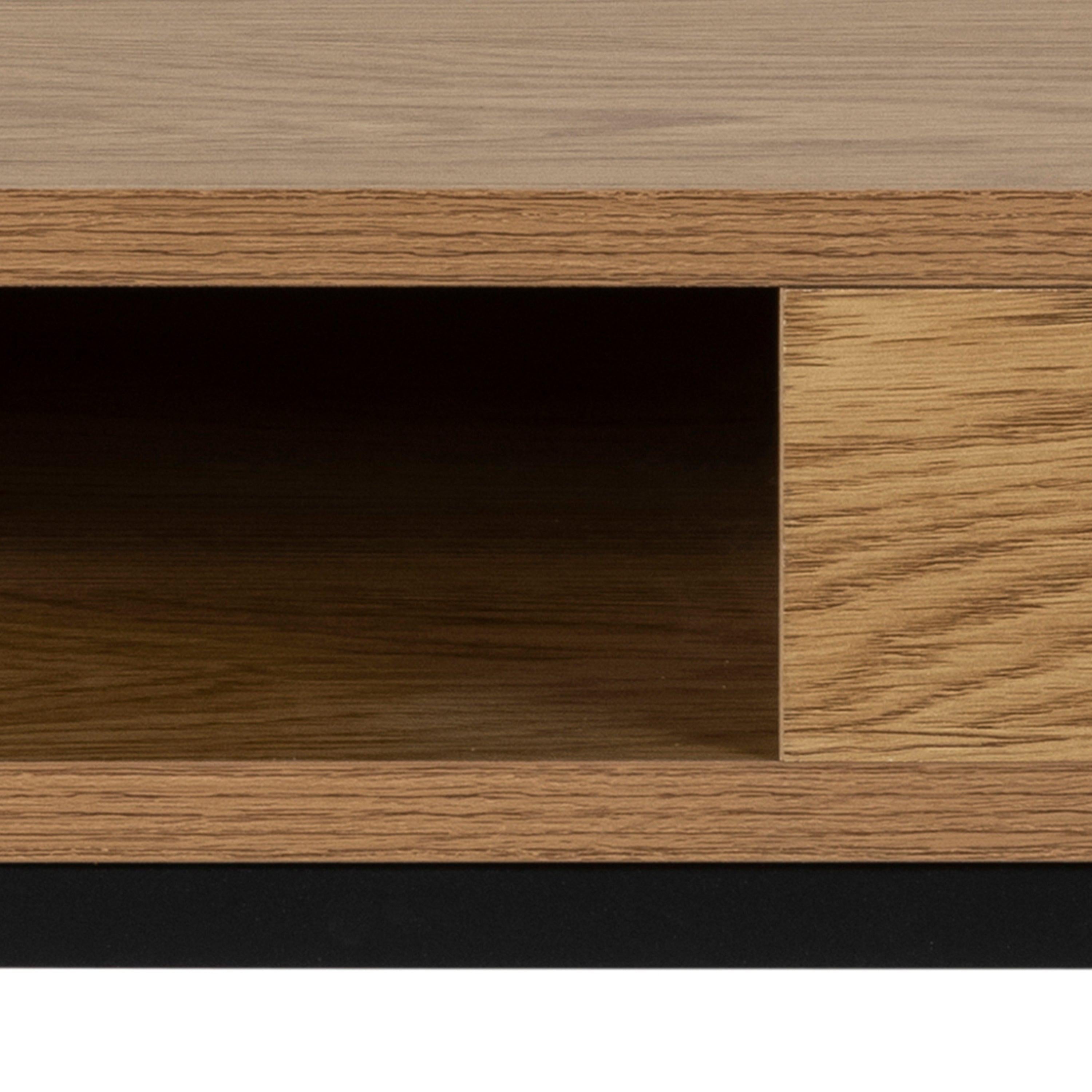 Willford Coffee Table in Oak & Black - image 7