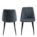 Ines Dining Chair in Grey Set of 4 - image 2