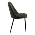 Ines Dining chair in Olive Green Set of 4 - image 3