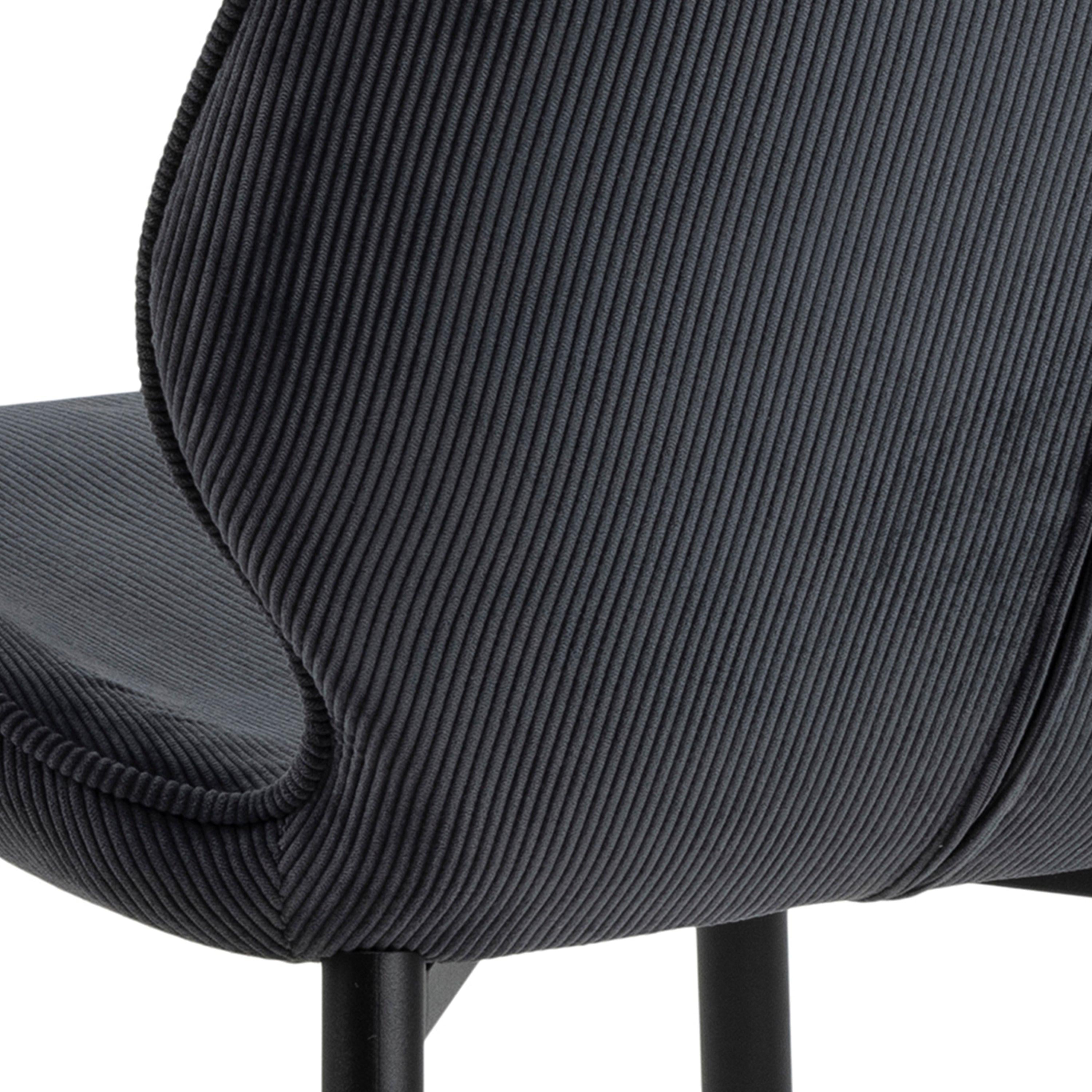 Femke Dining Chair in Anthracite Set of 4 - image 11