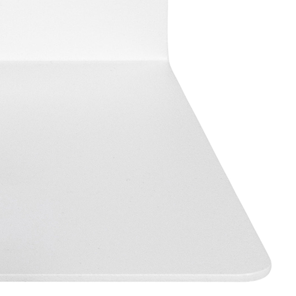 Joliet Rectangular Wall Shelf 50cm in White - image 8