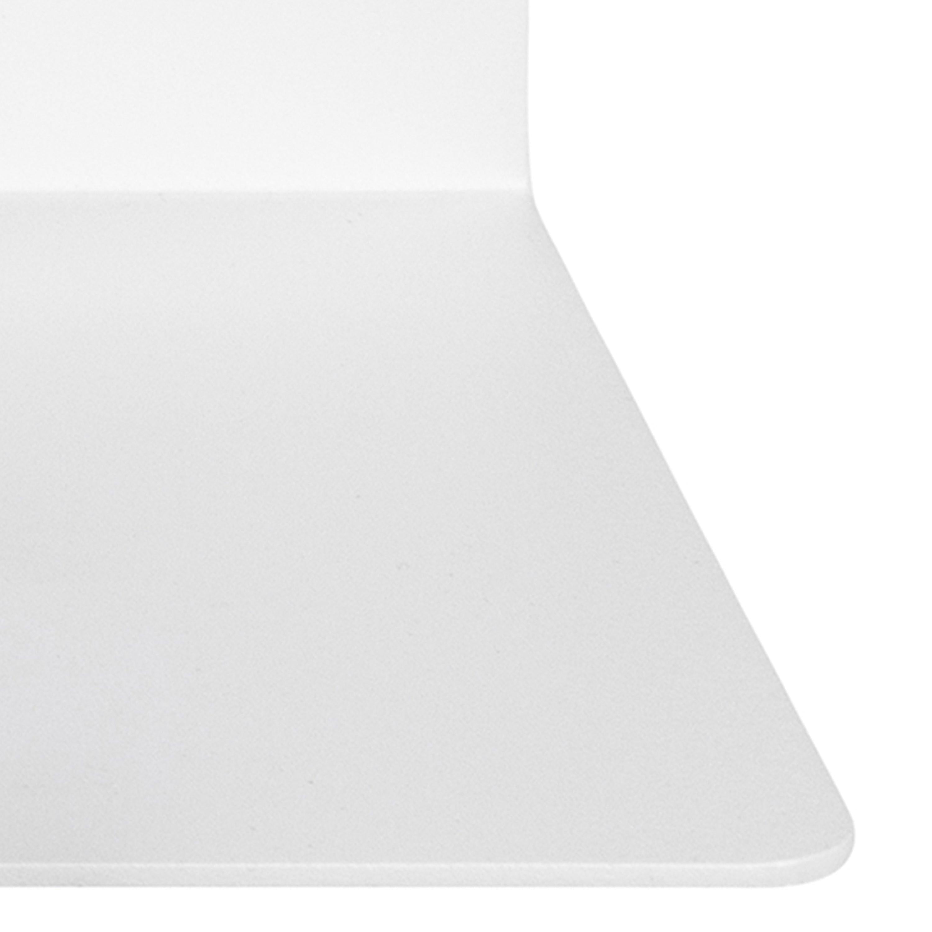 Joliet Rectangular Wall Shelf 50cm in White - image 8